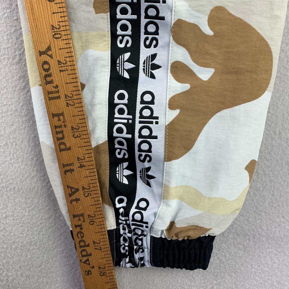 Adidas Originals Camo Track Pants Women S Tan Desert Camouflage Logo Streetwear - Picture 10 of 12